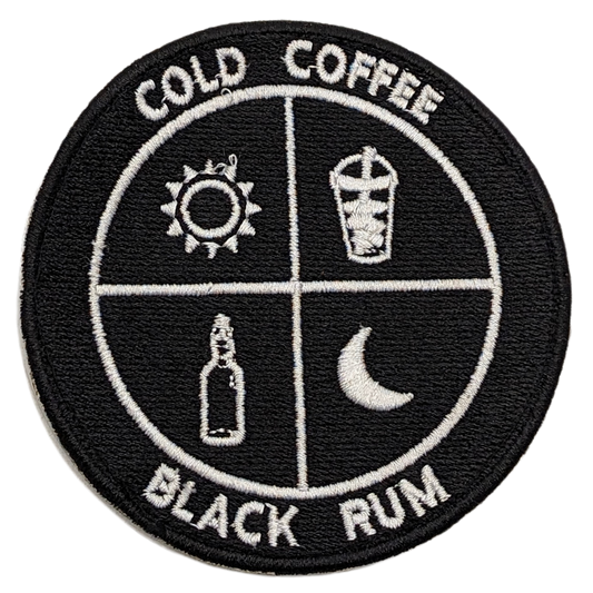 Cold Coffee Black Rum Patch